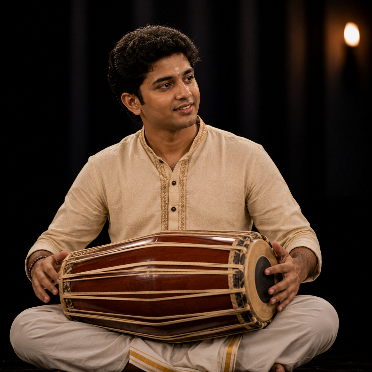 Mridangam at Rudra Academy