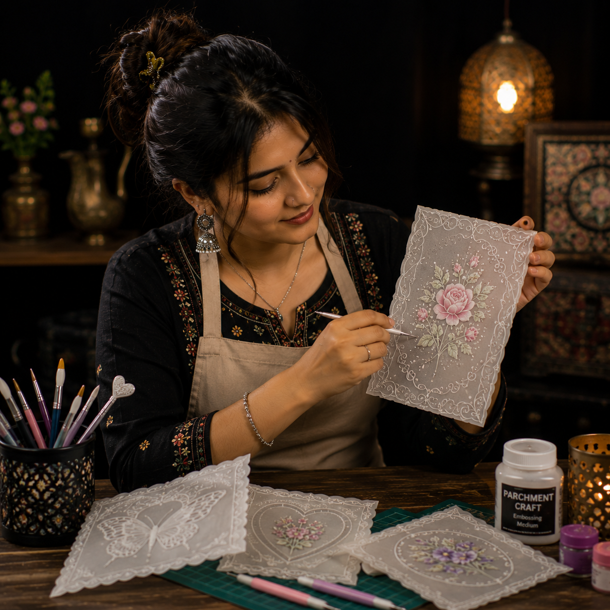 Parchment Craft at Rudra Academy