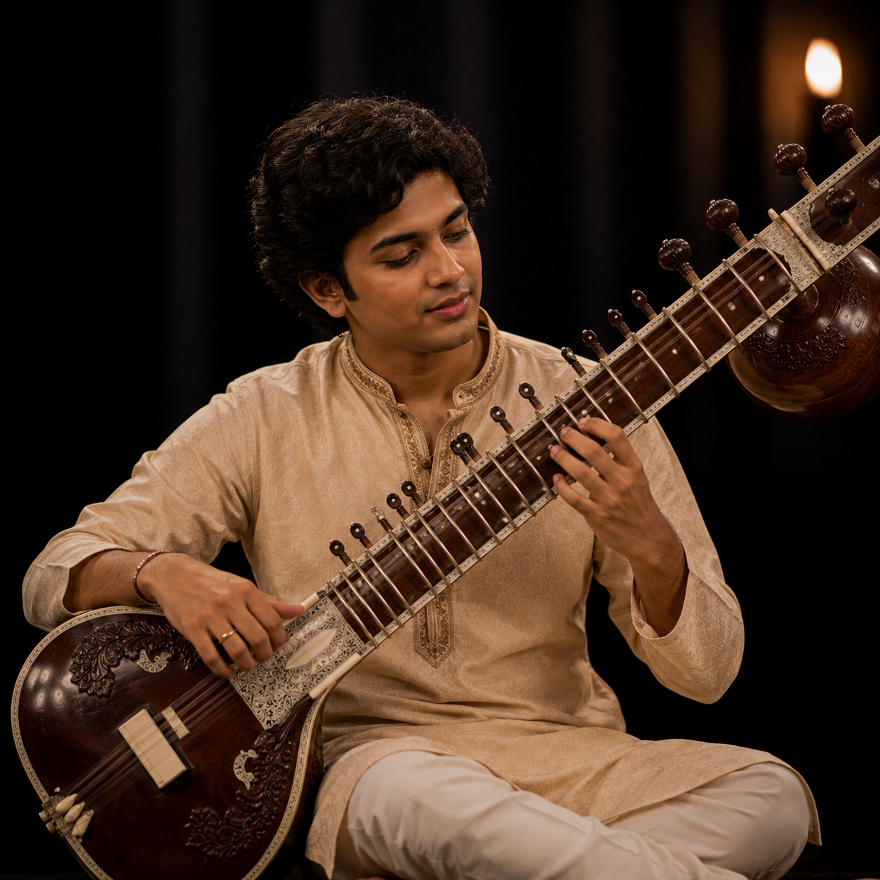 Sitar at Rudra Academy