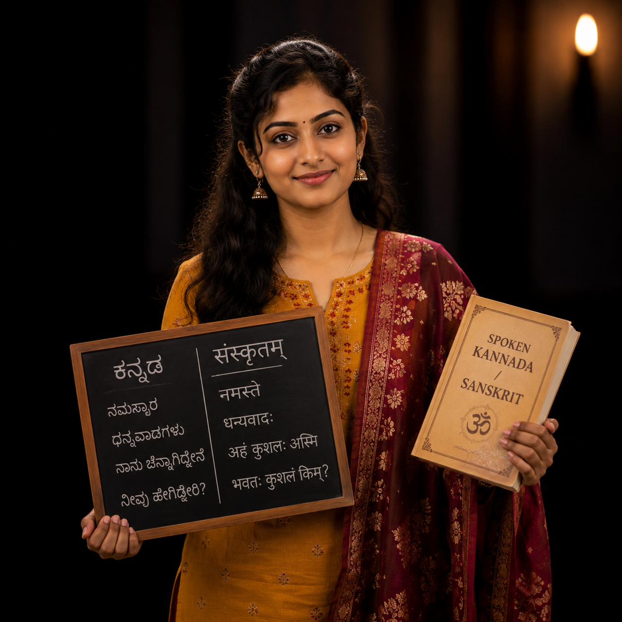 Spoken Kannada / Sanskrit at Rudra Academy