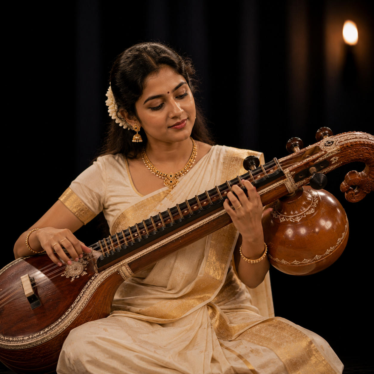 Veena at Rudra Academy